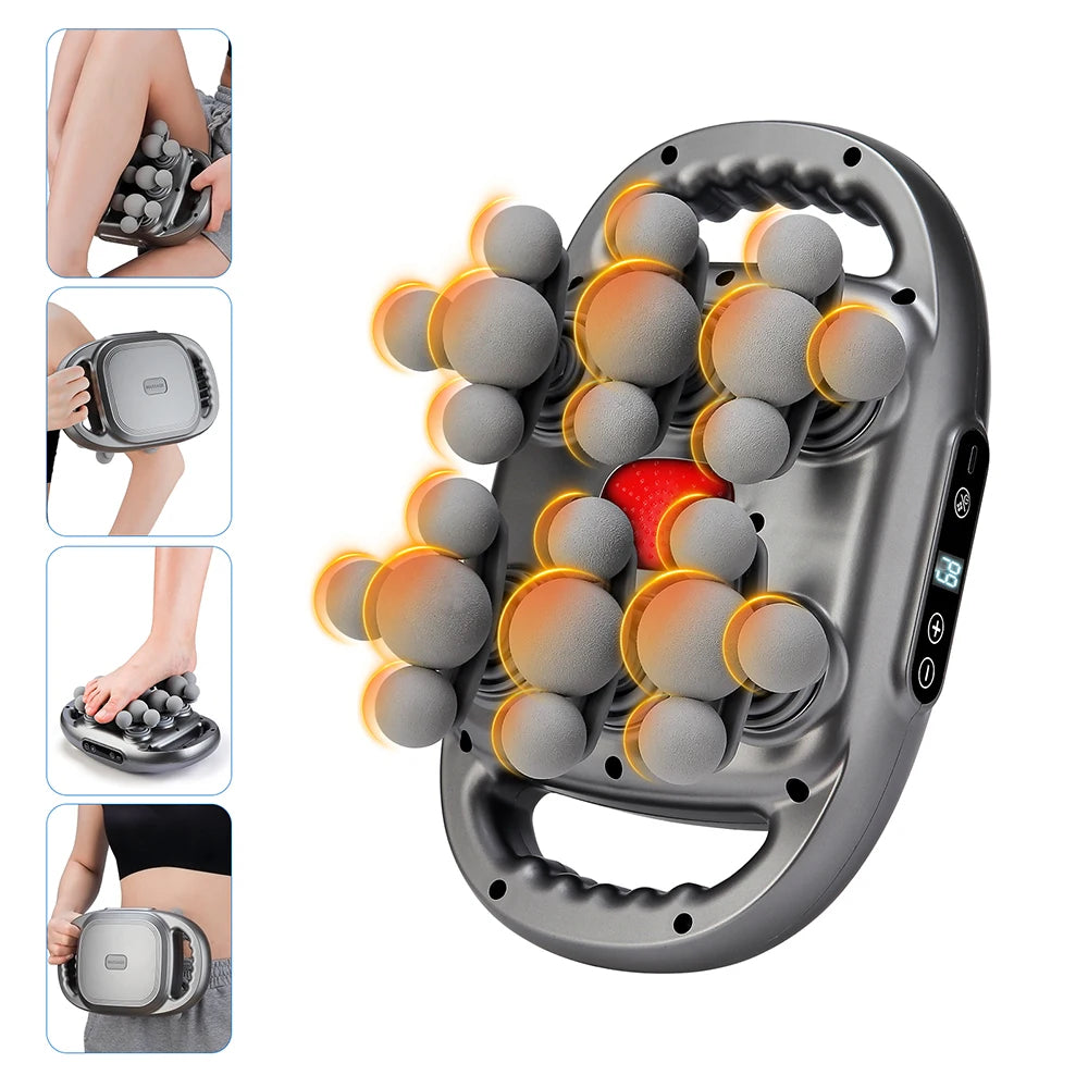 Foreverlily 22 Head Fascia Gun High Frequency Body Massager