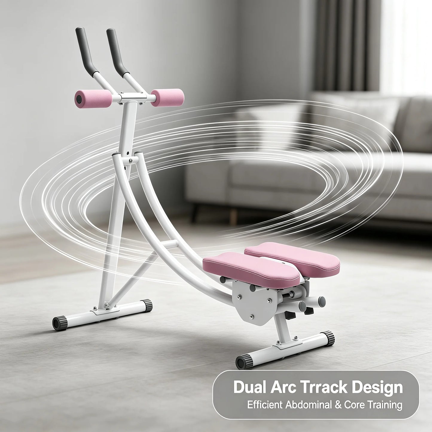 Ab Trainer Machine With LED Display And Foldable Core Trainer