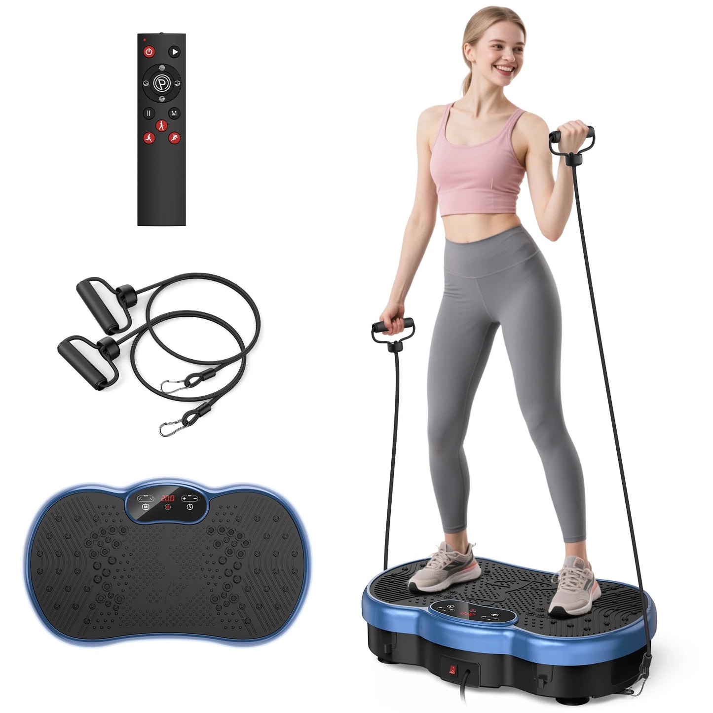 Vibration Plate Exercise Machine Whole Body Workout
