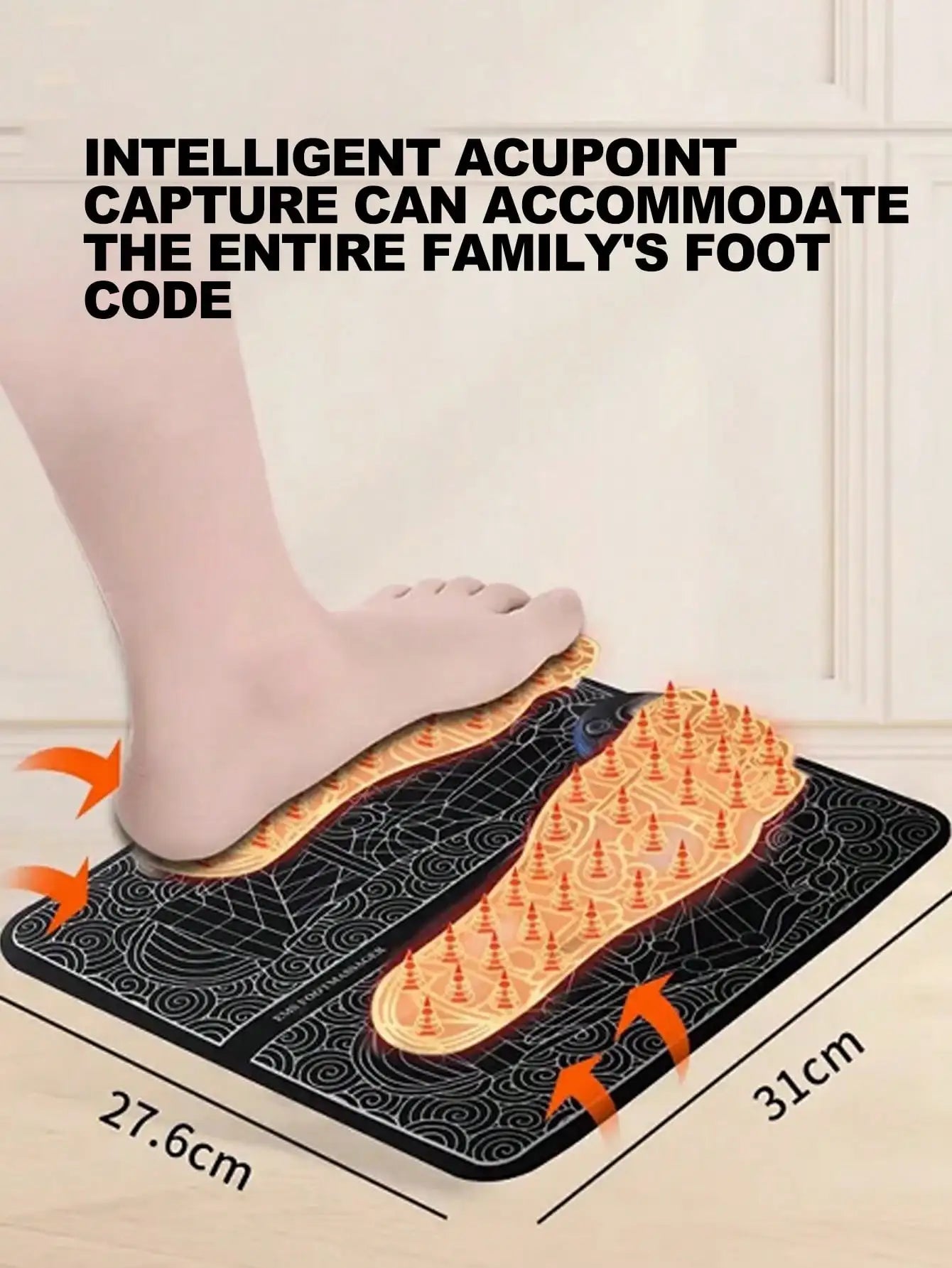 Ems Massager Kit for Whole Body with Foot Massager Pad
