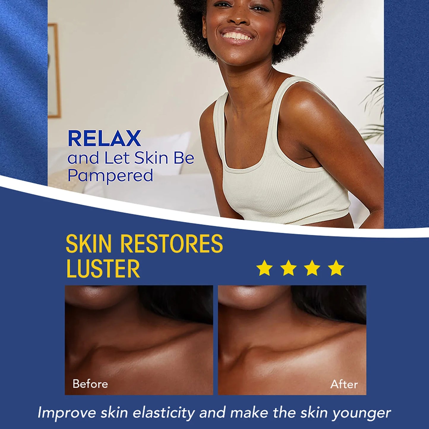 AILKE NaturallyDerived Multivitamin WhiteningLotion Kit For Advanced Facial Skin Care