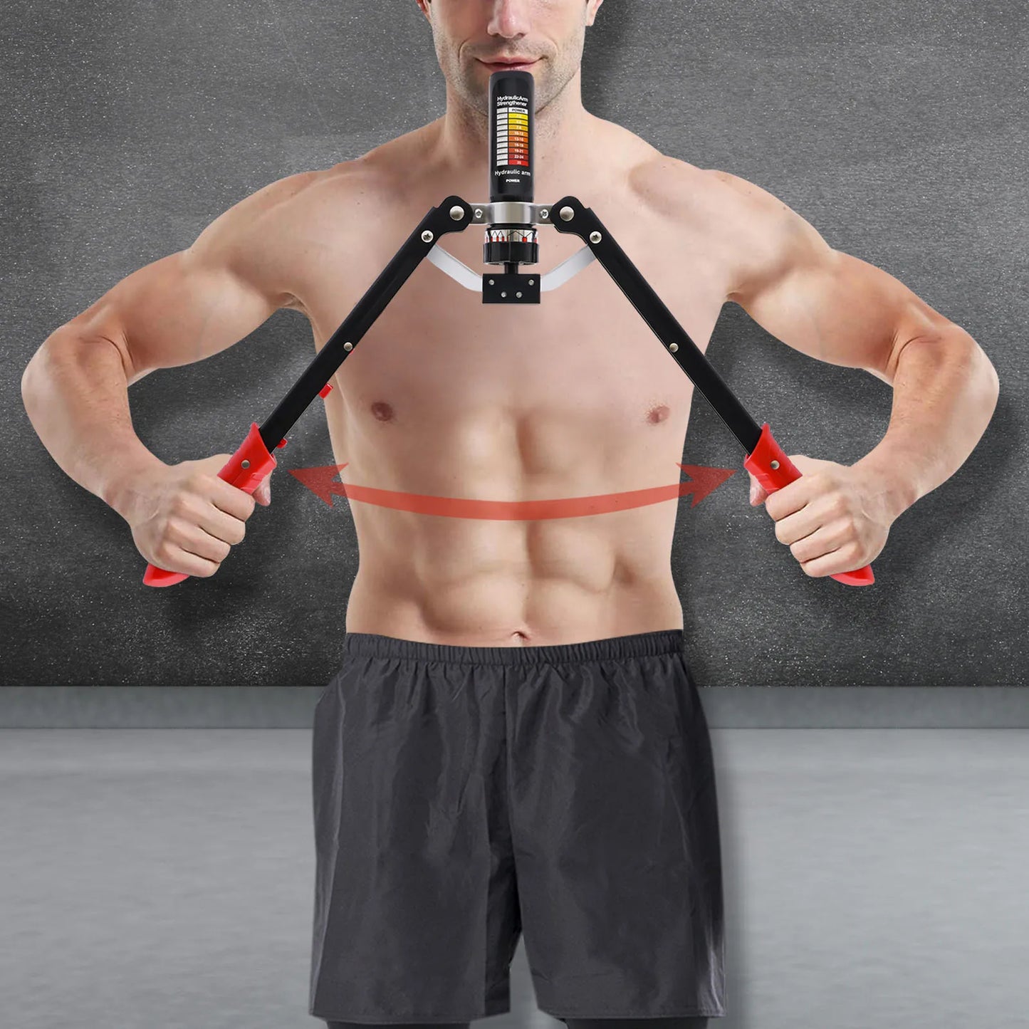 Hydraulic Power Twister Arm Blaster For Forearm Strength Training