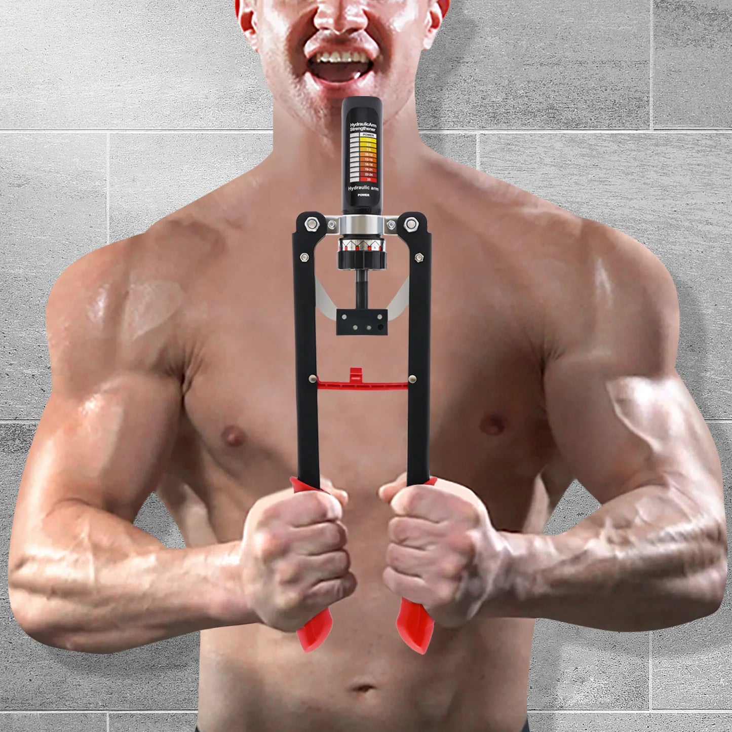 Hydraulic Power Twister Arm Blaster For Forearm Strength Training