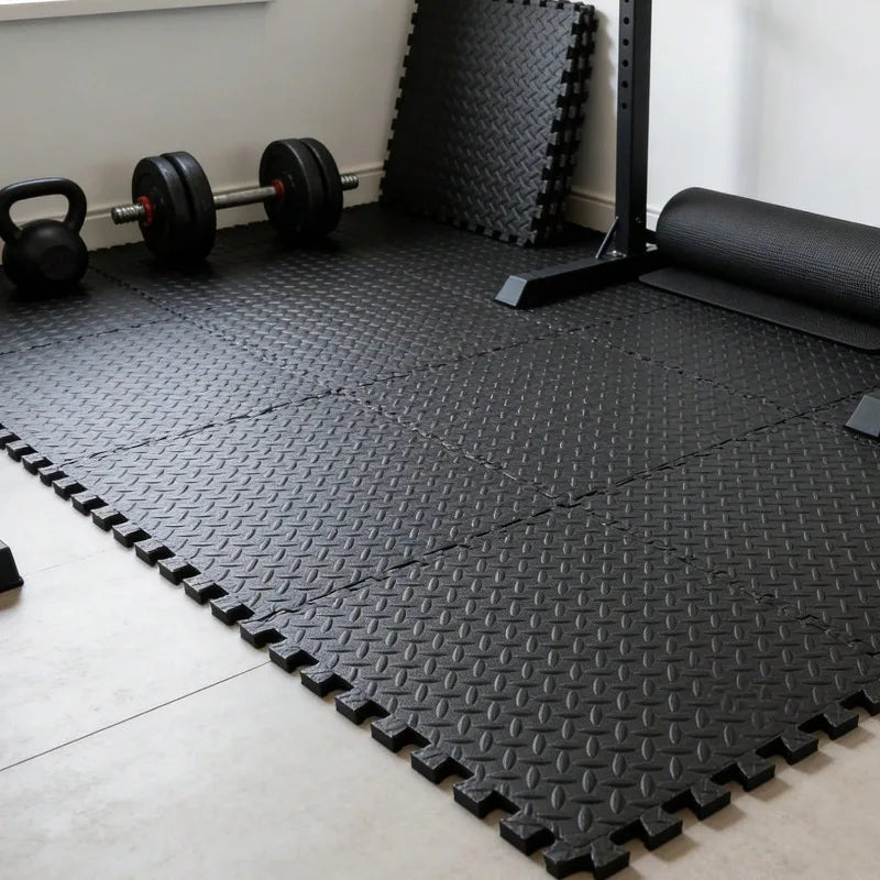 Non Slip EVA Interlocking Floor Mats Waterproof Anti Fatigue Flooring