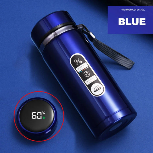 Drinkware Stainless Steel Thermos With LED Temperature Display