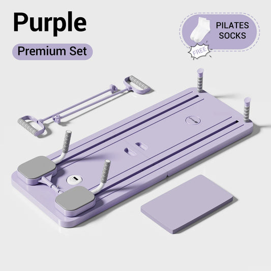 UMAY Multifunctional Home Pilates Board With Adjustable Resistance Timer