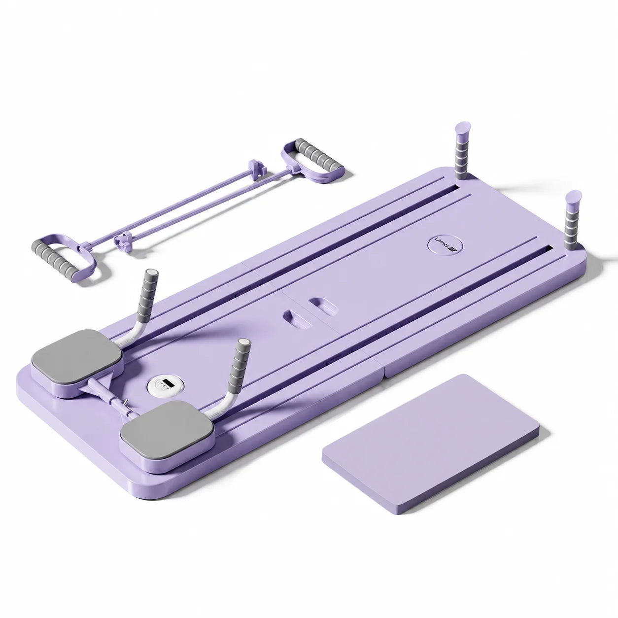 UMAY Multifunctional Home Pilates Board With Adjustable Resistance Timer