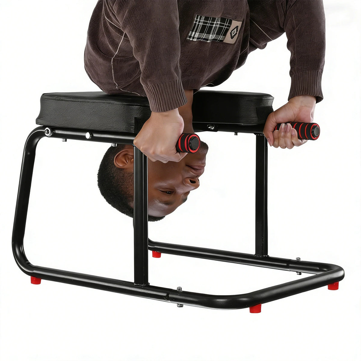 ALIILEE Yoga Headstand Bench With Anti Slip Mat Workout Trainer