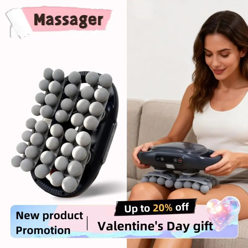 40 Head Massager For Shoulder Neck Back Pain Relief