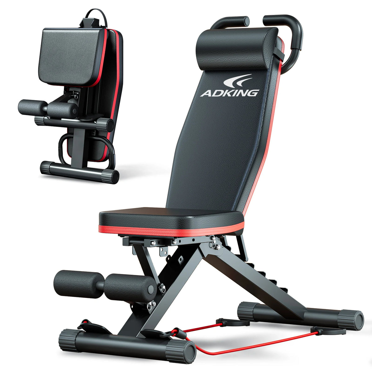 Foldable Adjustable Weight Bench For Home Gym Strength Training