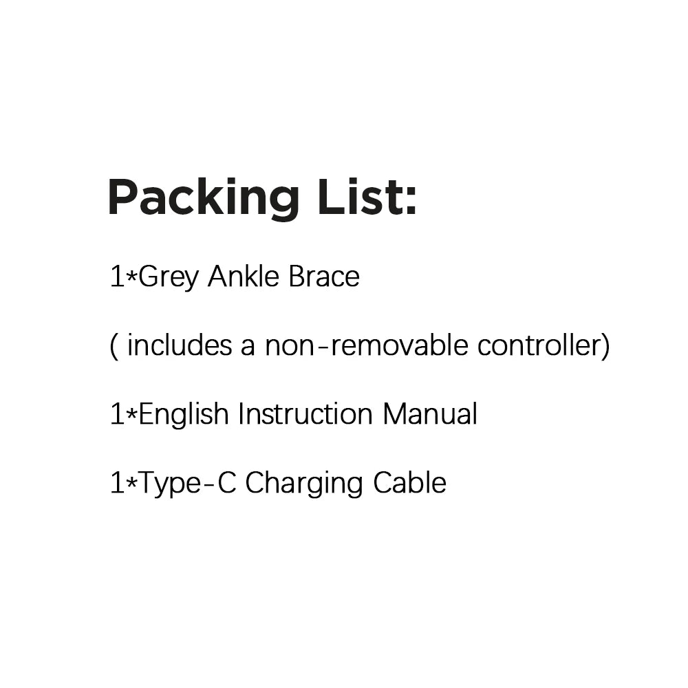 PastSky Electric Foot Massager With Heated Vibration Ankle Brace