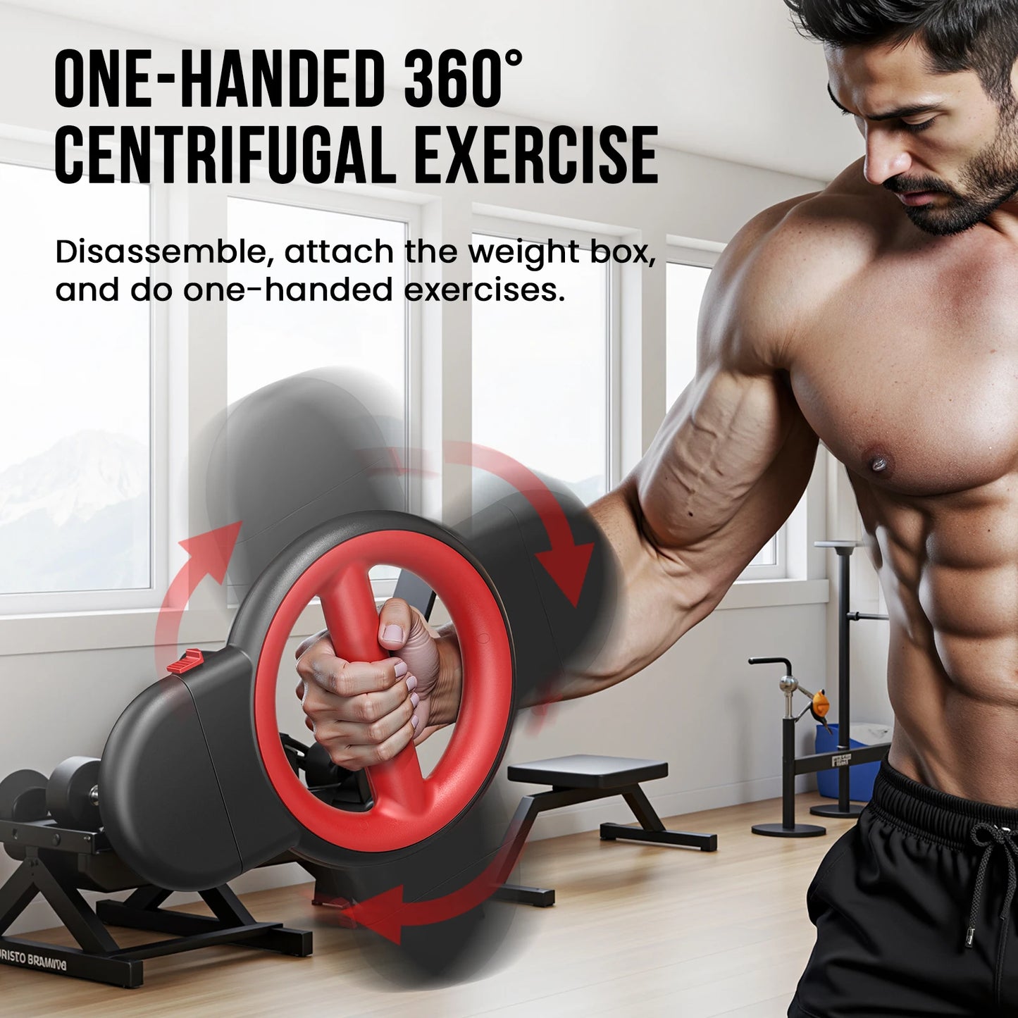 Rotator Burn Machine 3 In 1 Upper Arm Exerciser Elite