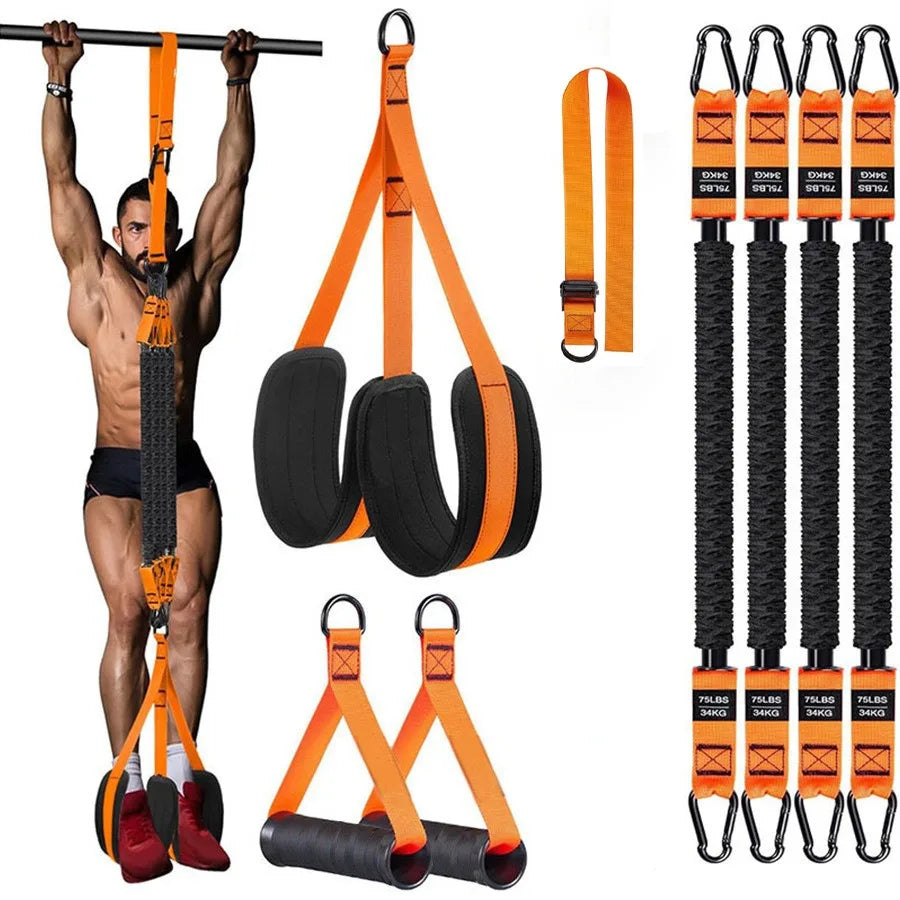 Pull Up Assistance Band Set For Pull Ups And Training