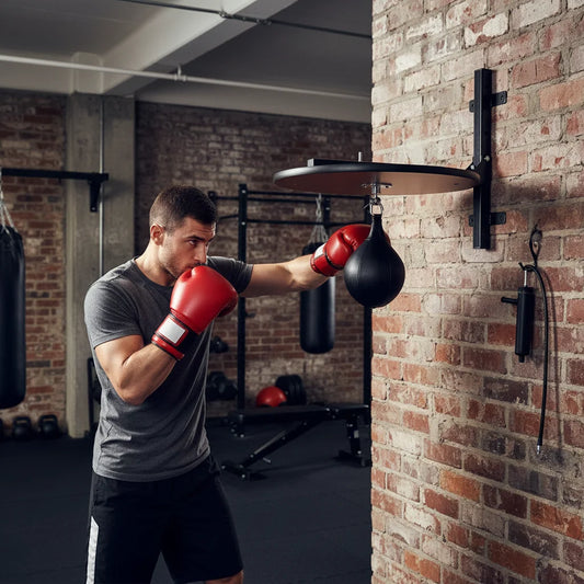 Wall Mounted Heavy Duty Boxing Training Equipment Adjustable Height Platform