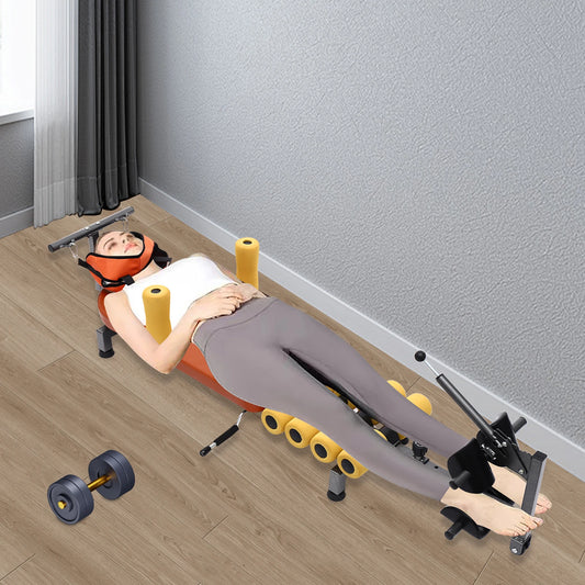 Back Adjustable Training Bench Neck Stretcher For Tension Relief