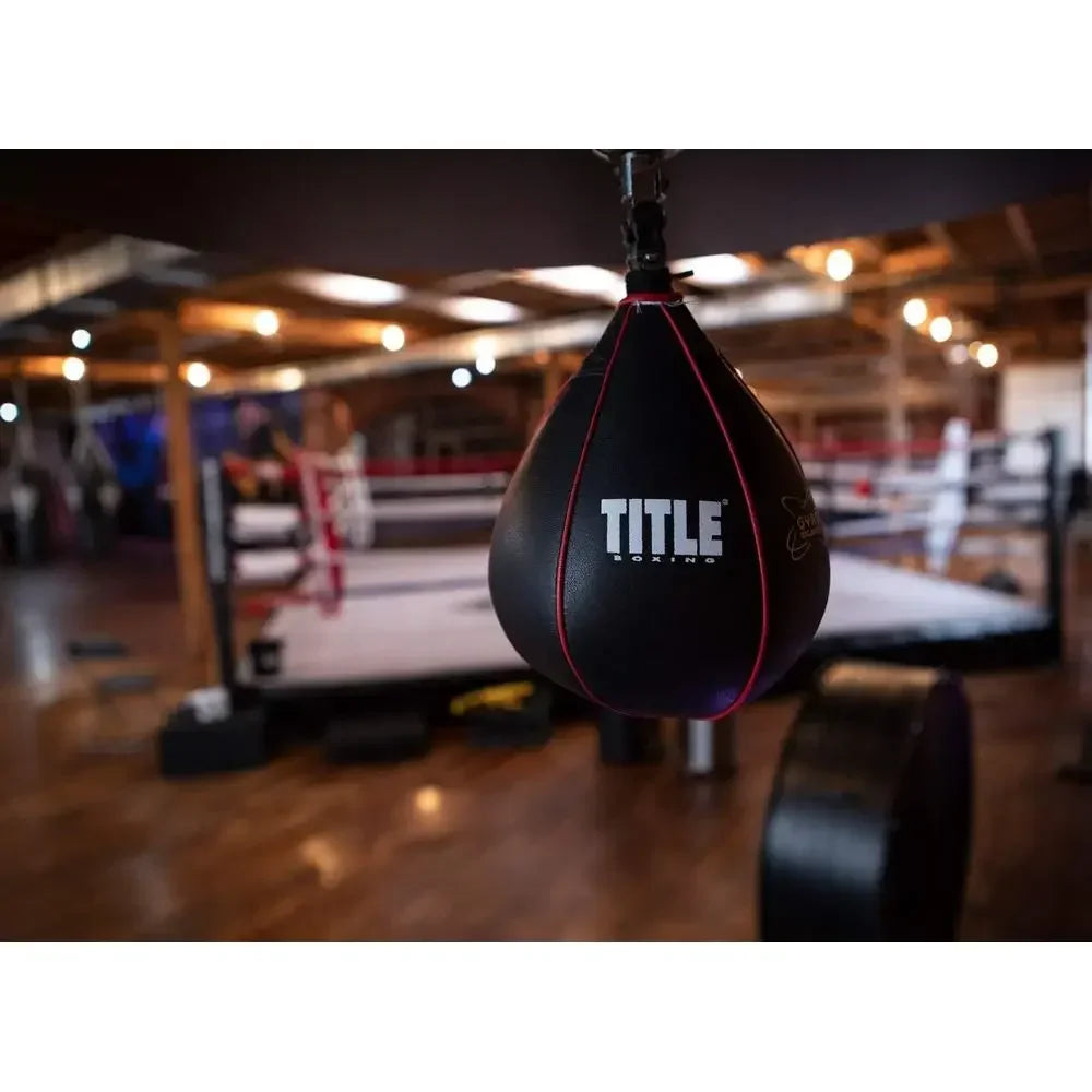 Leather Speed Bag For Boxing Training And Punching Exercises