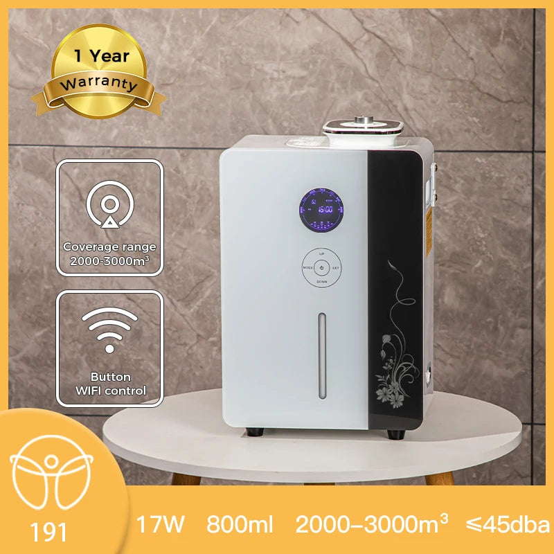 Namste 800ml Air Purifier Aroma Diffuser With Wifi HVAC