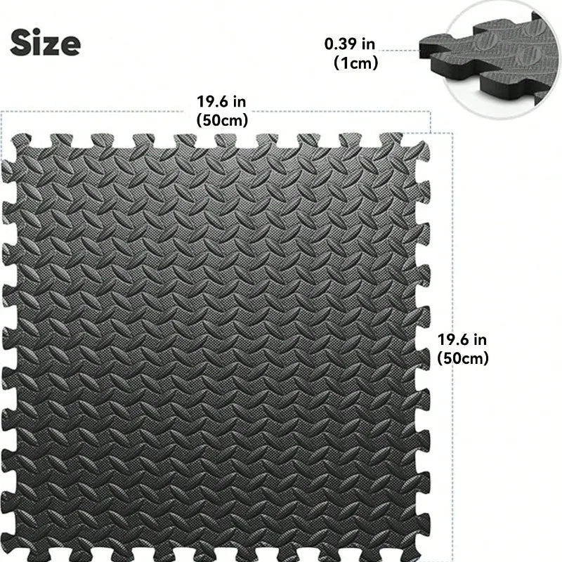 Non Slip EVA Interlocking Floor Mats Waterproof Anti Fatigue Flooring
