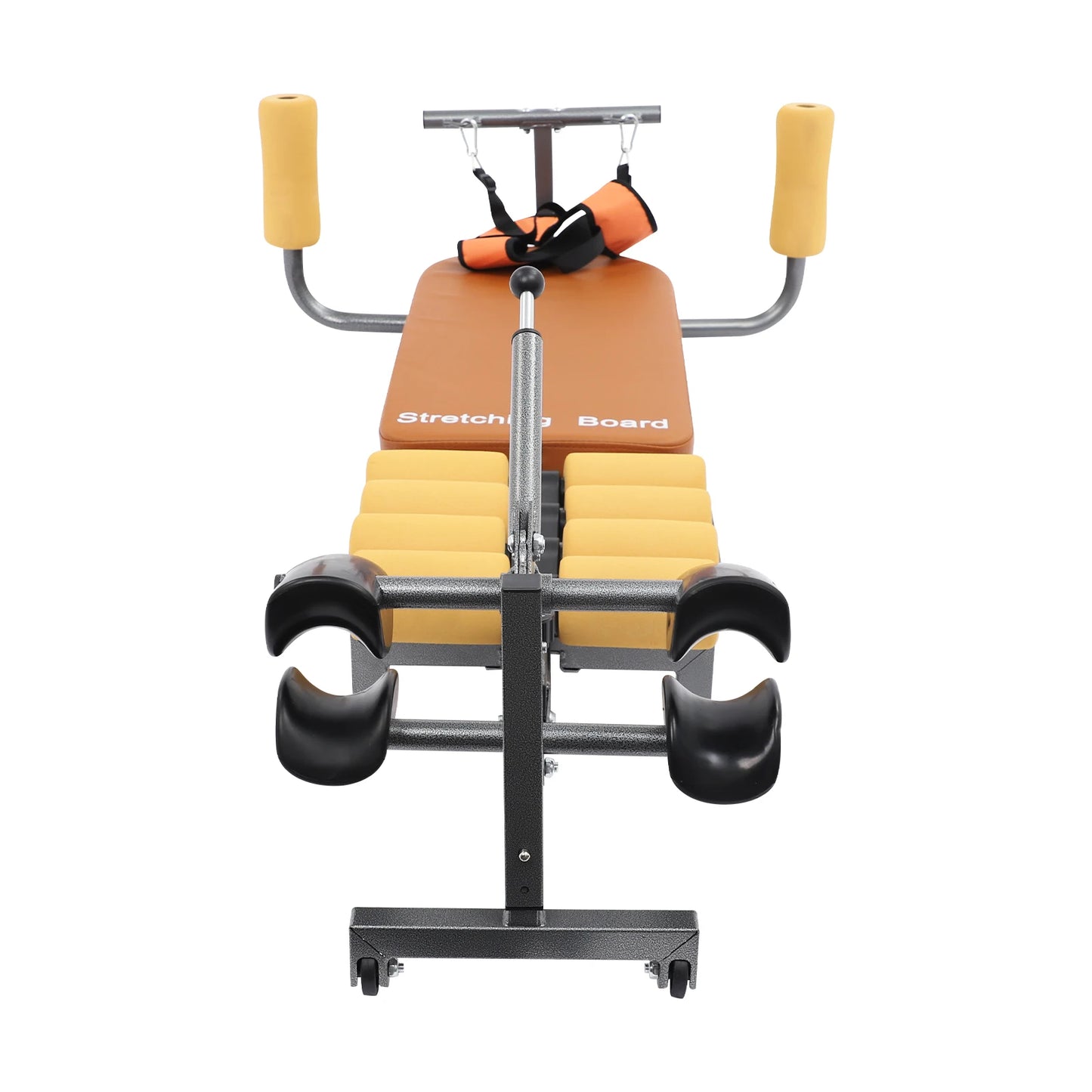 Electric Stretching Bench With Adjustable Back And Neck Relief