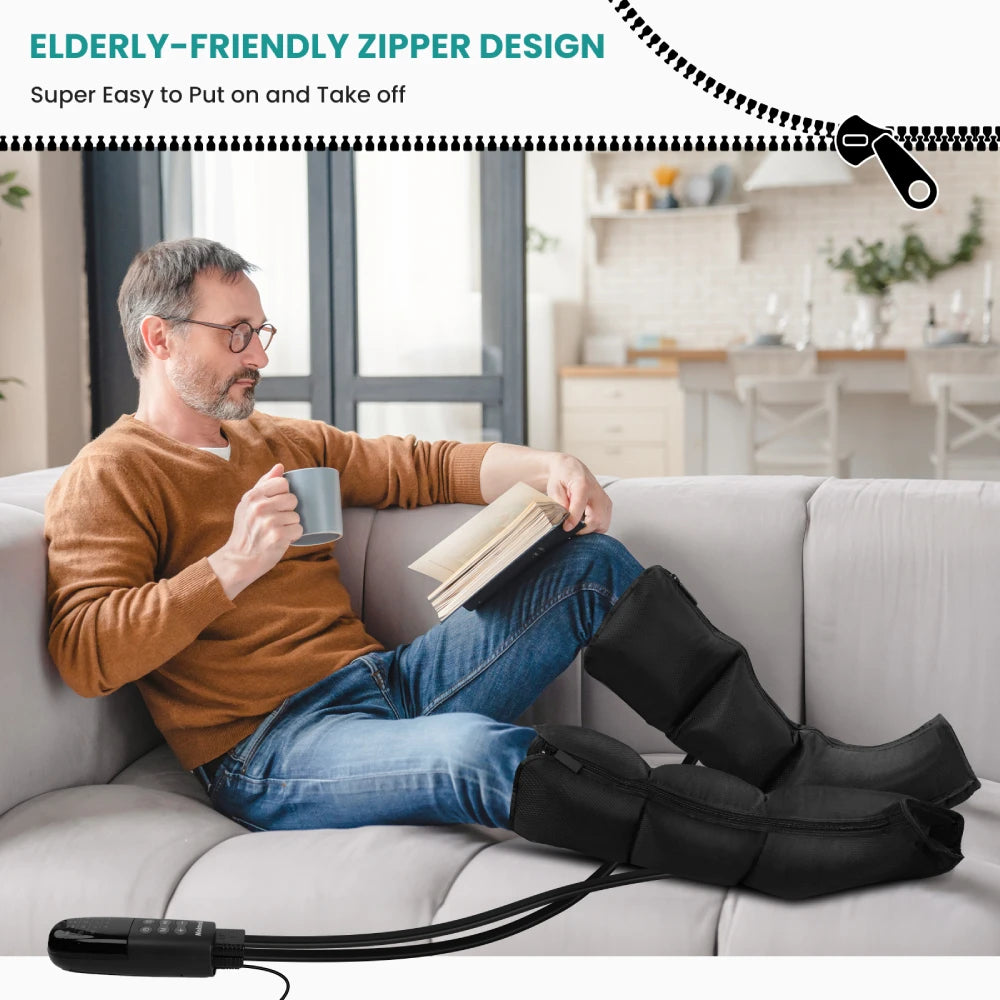 Nekteck Air Compression Leg Massager For Lymphedema
