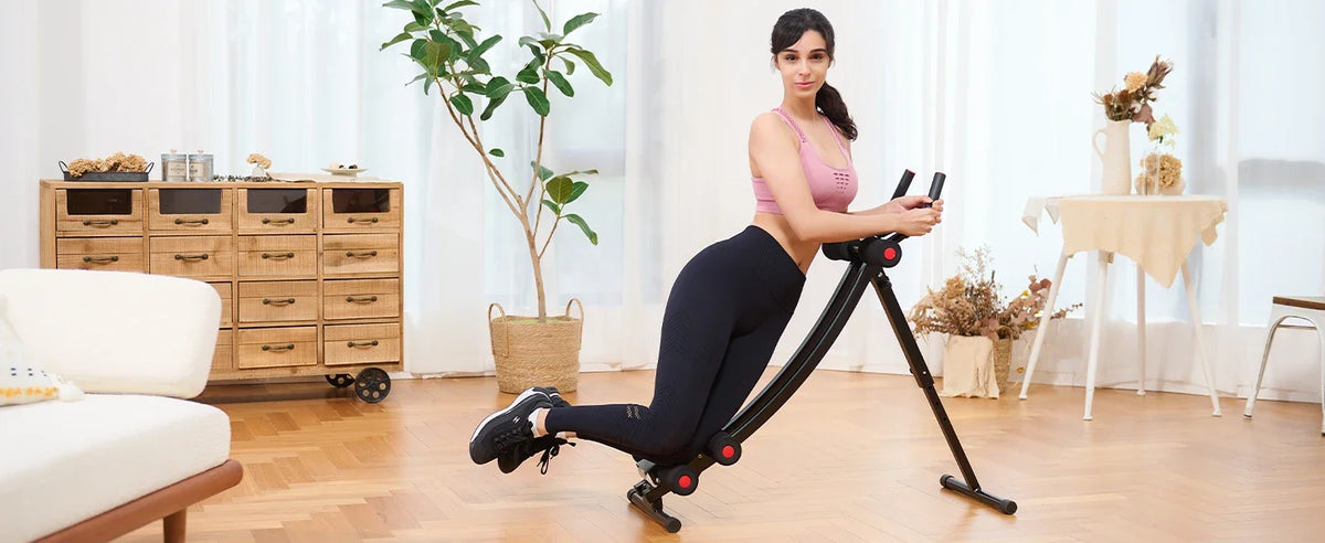 Zelus Ab Crunch Coaster Core Trainer For Home Gym Fitness