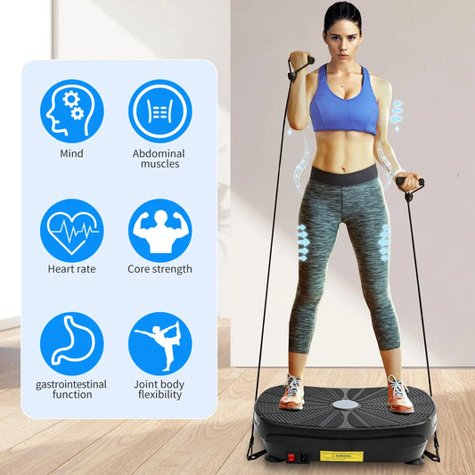 Vibration Plate Exercise Machine For Whole Body Workout Platform UltraPremiumProfessionalGrade