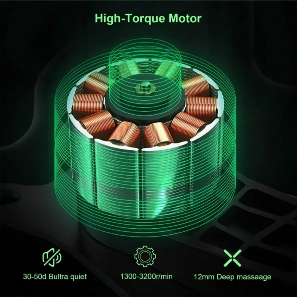 MW Massage Gun Deep Tissue Percussion Massager For Athletes