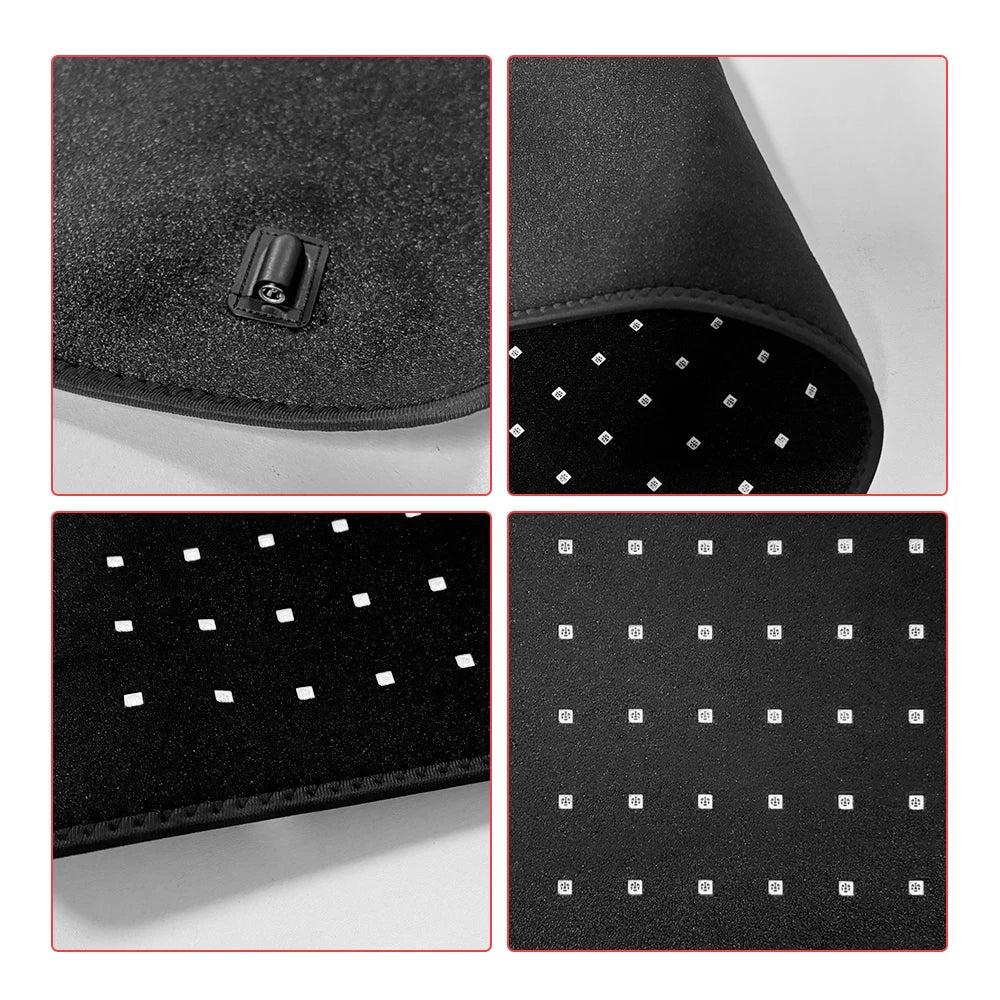 Red Light Therapy Pad 660nm 850nm Infrared Massage Device
