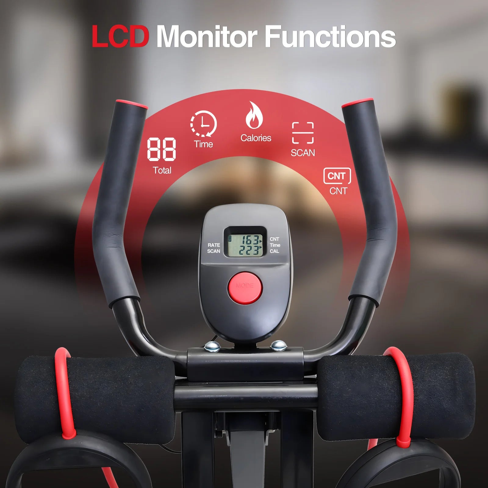 Abdominal Workout Machine 440 lbs Foldable Trainer