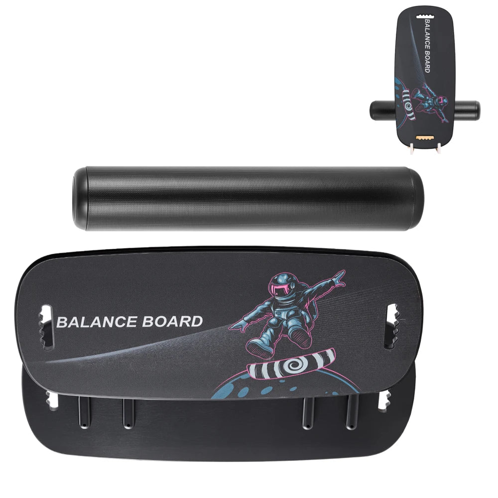 Ye Balance Board 2 In 1 Wobble Trainer With Roller
