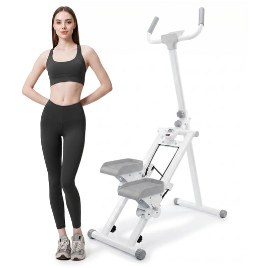 Vertical Stair Stepper Machine With LCD Display For Home Cardio