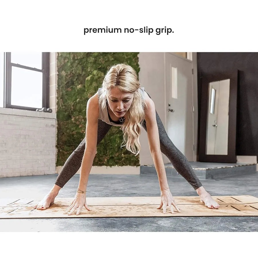 Hign-concerned CorkYogaMat For Enhanced Comfort And Superior Ergonomic Support Plus