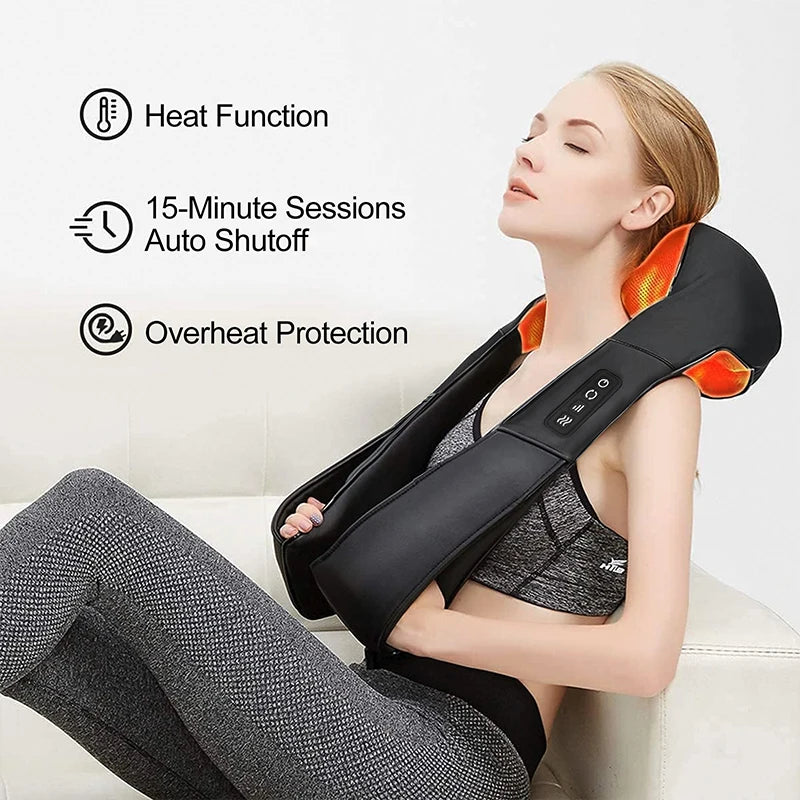 Medcursor Shiatsu Neck and Shoulder Heated Massager