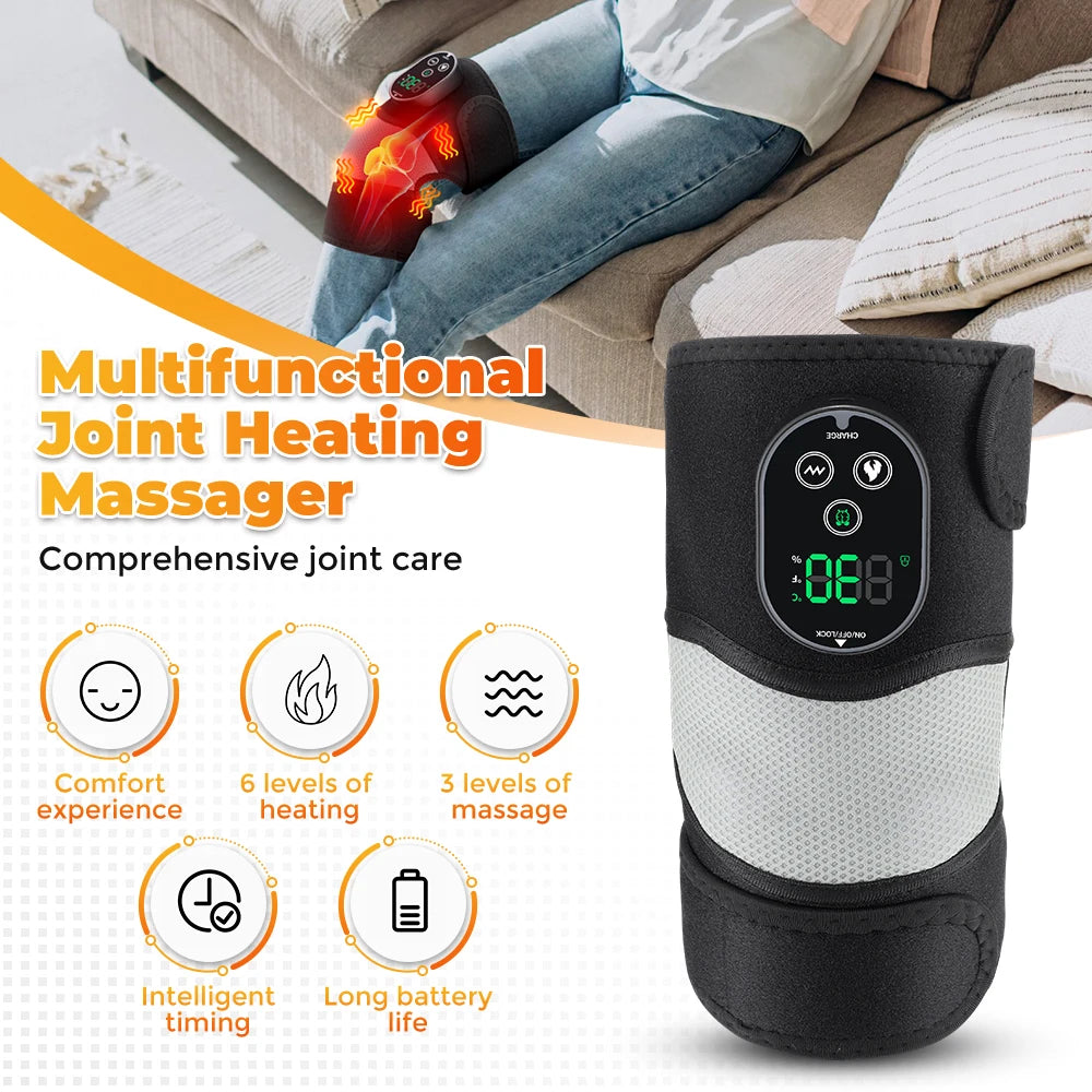 PASTSKY Thermoelectric KneeMassager Three In One UltraPortable Heated Massager Brace