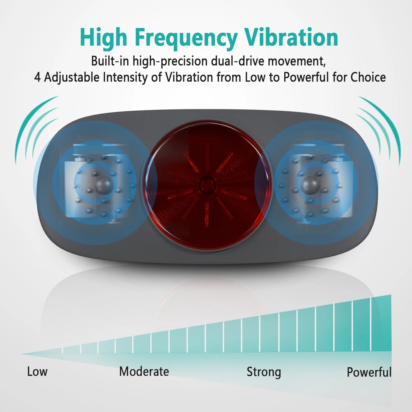 Wireless Slimming Belt Abdominal Massager With Heating And Vibration