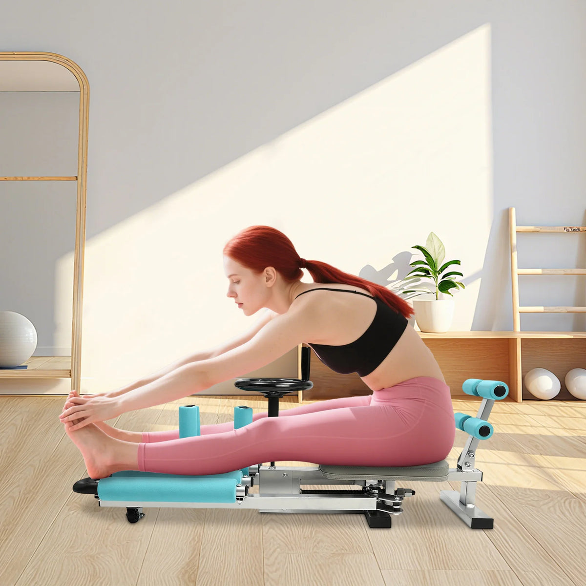 Heavy Duty Adjustable Leg Strectcher For Flexibility Stretch