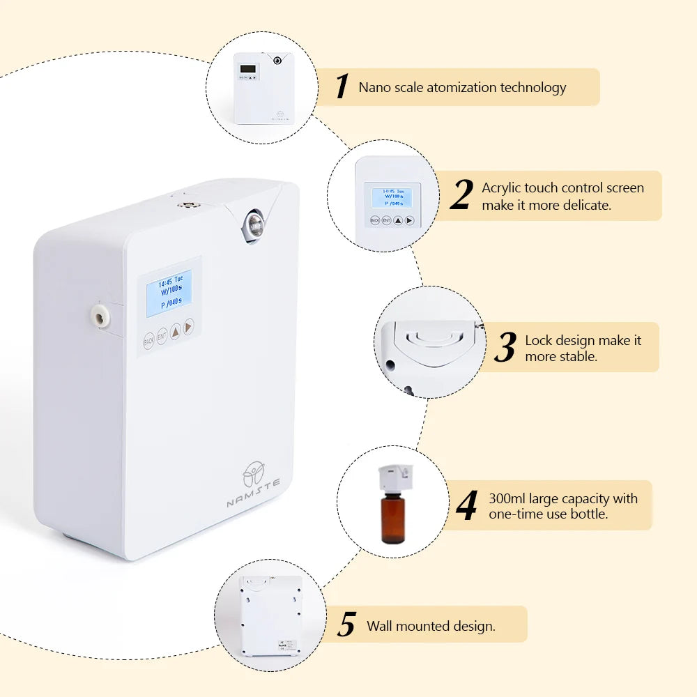 NAMSTE Aroma Diffuser With WiFi App Control For Home