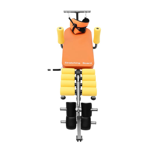 Inversion Table With Neck Stretcher Head Support And Steel Frame