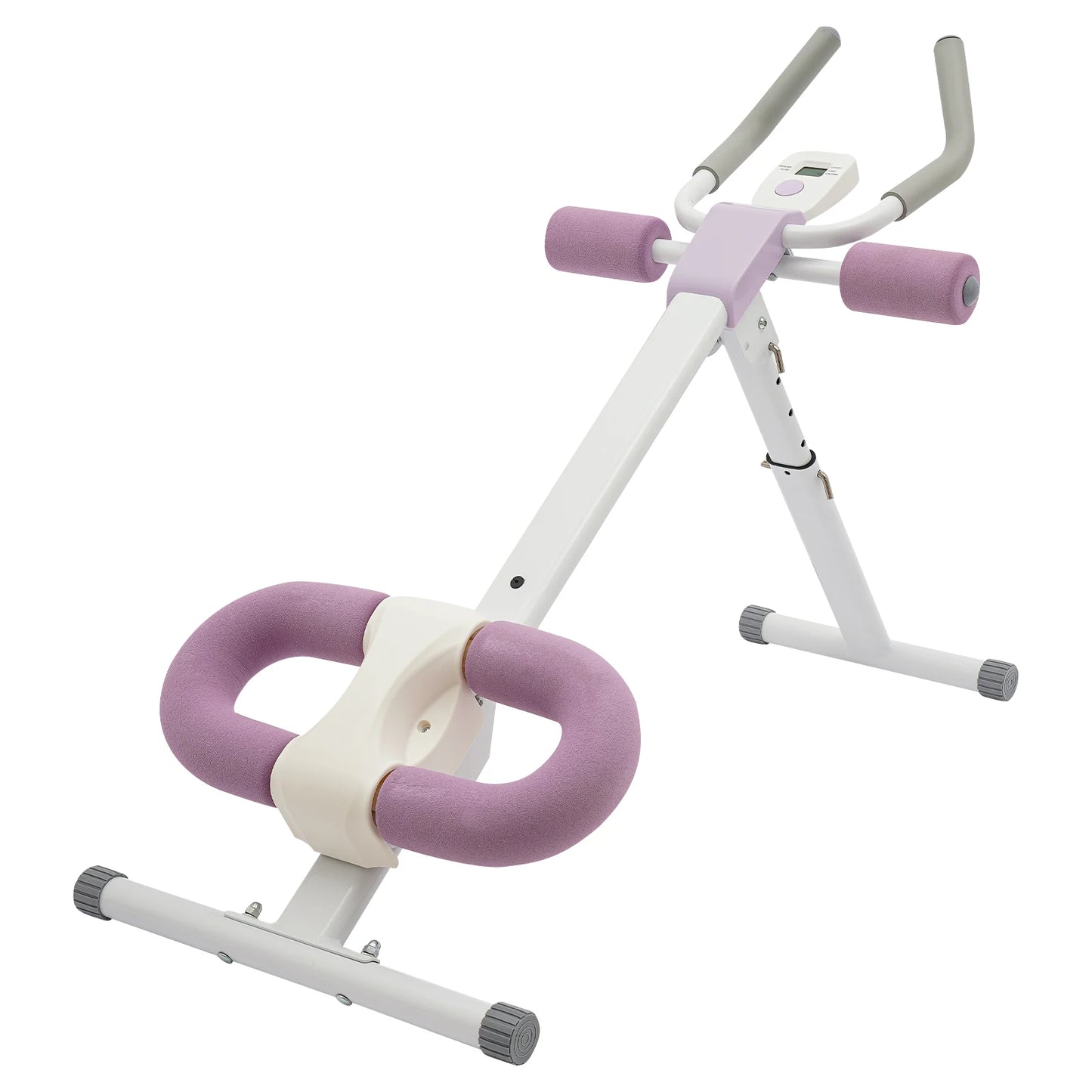 Foldable Abdominal Trainer Machine With Two Level Incline