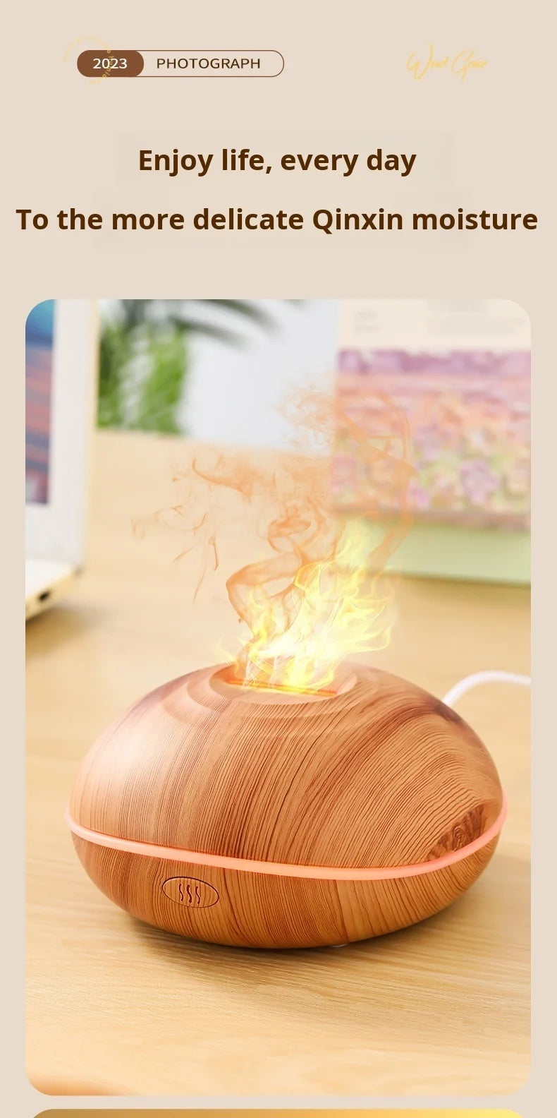 Aromatherapy Humidifier Ultrasonic Diffuser Aroma Mist Maker