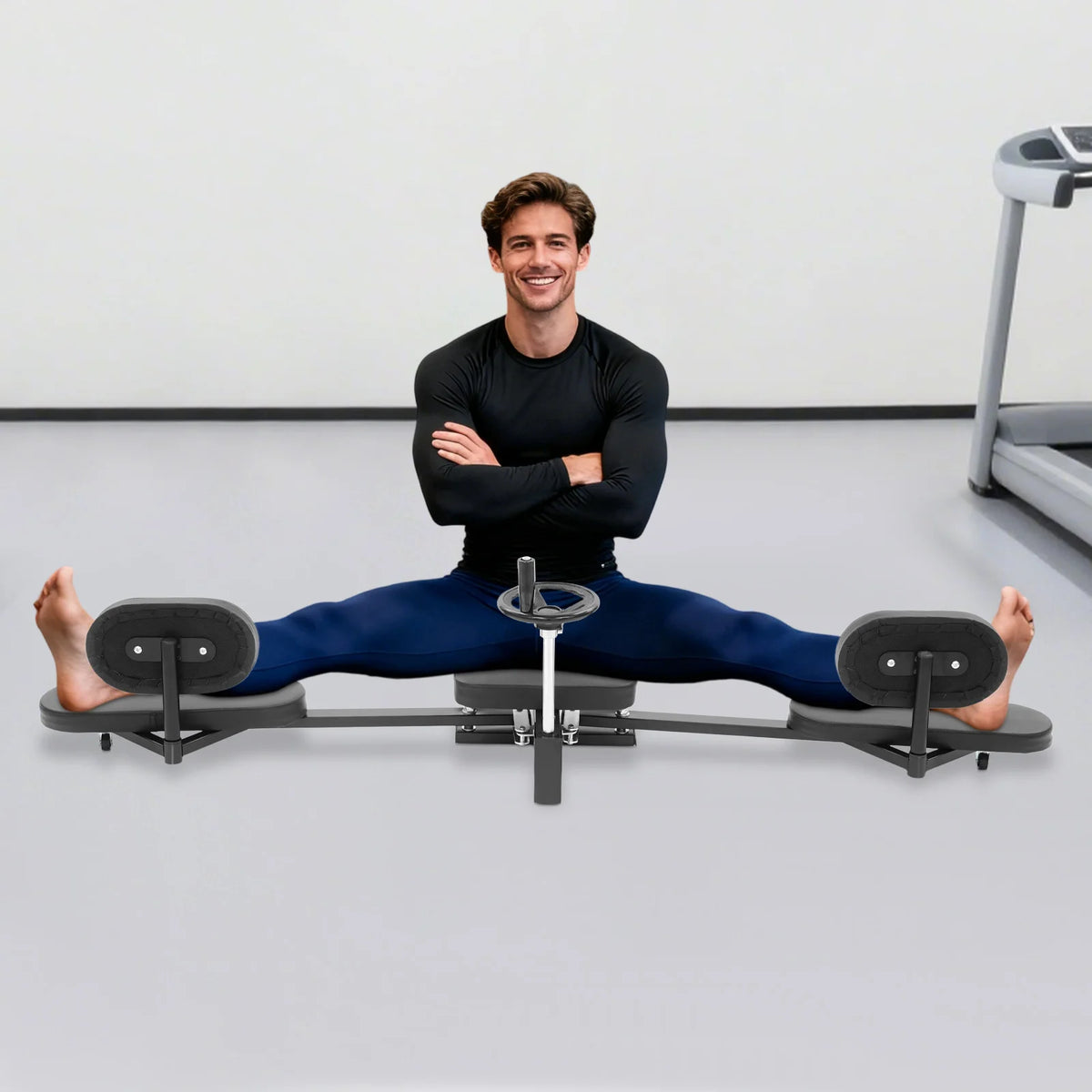Heavy Duty Leg Stretcher Machine For Flexibility And Split Training