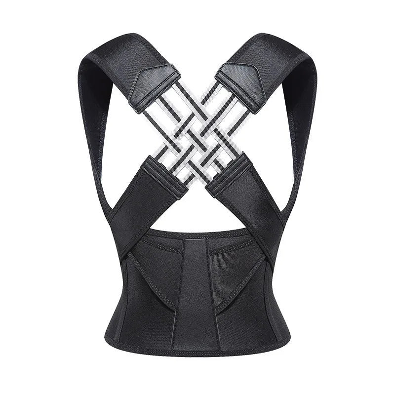RPXBGUCKARHG Magnetic Therapy Back Posture Corrector Adjustable Shoulder