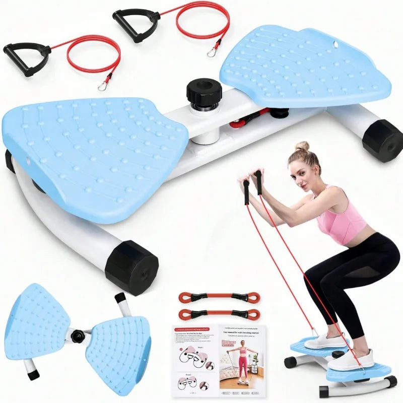 Portable Silent Waist Twisting Board For Home Fitness Core Training