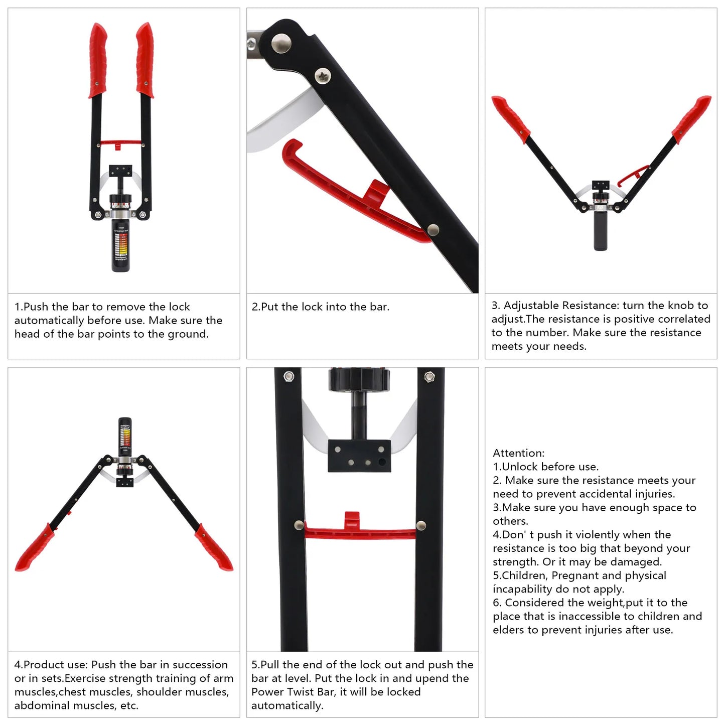 Hydraulic Power Twister Arm Blaster For Forearm Strength Training