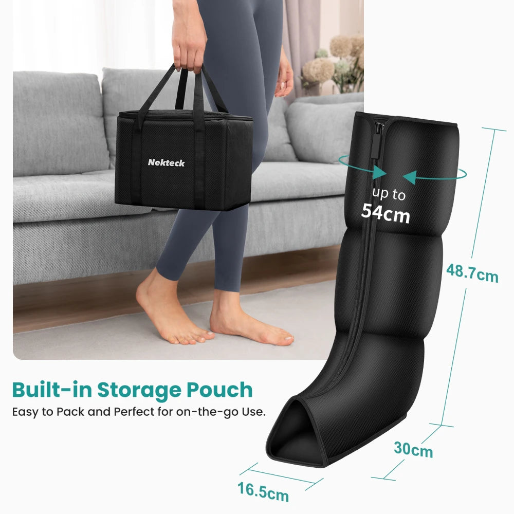 Nekteck Air Compression Leg Massager For Lymphedema