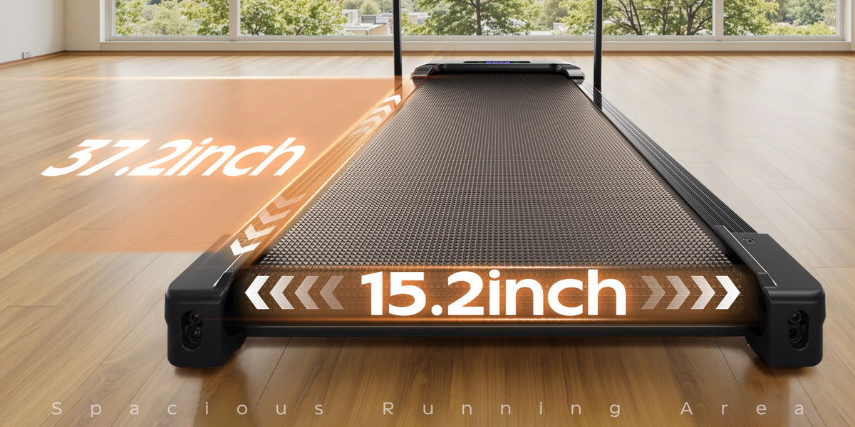 AIRHOT Folding Incline Treadmill With Handrail And LED Display