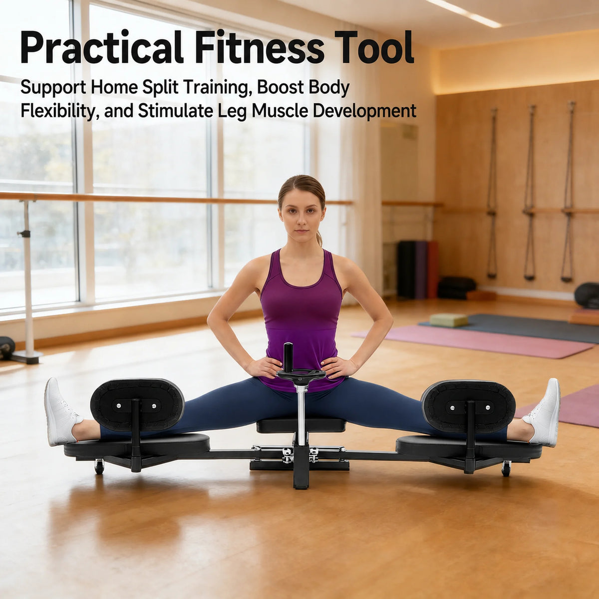 Adjustable Leg Stretcher Machine for Splits Dance Gymnastics Training