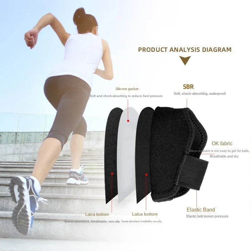 Bone Care SiliconeGel Heel Cup Cushions For PlantarFasciitis ReliefTherapy Moisturising