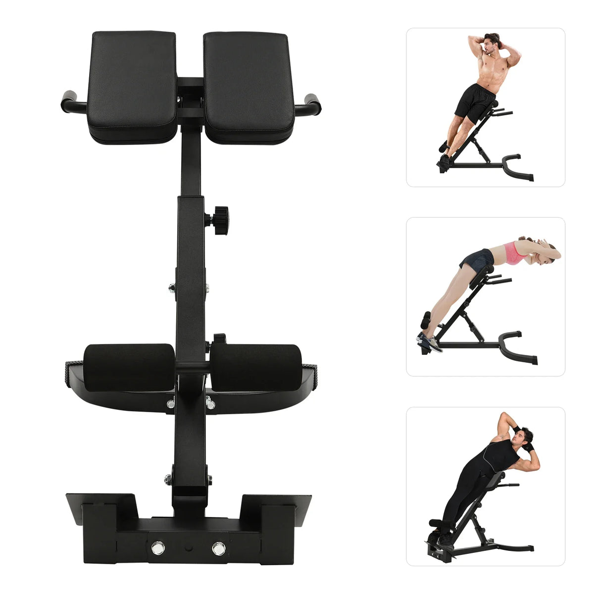 Roman Chair Back Extension Machine For Home Gym Strength Training