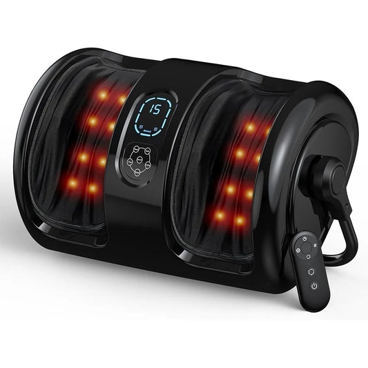 Electric Foot Calf Massager Shiatsu Kneading With Heat Therapy